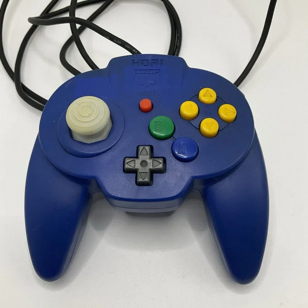 HORI Horipad Mini 64 Controller for Nintendo 64 N64 Japan Blue UNTESTED
